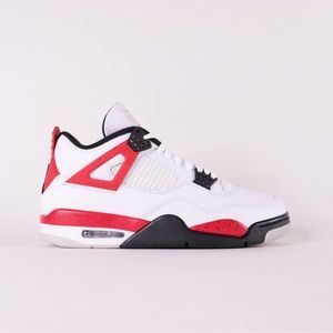 AIR JORDAN 4 RED CEMENT (GS) see size conversion